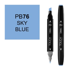 TOUCH TWIN PB-76 ÇİFT UÇLU MARKER SKY BLUE