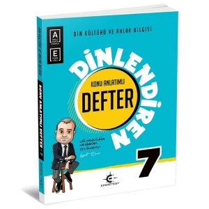 EKERTEST 7.SINIF DİN KÜLTÜRÜ VE AHLAK BİLGİSİ DİNLENDİREN DEFTER KONU ANLATIMLI