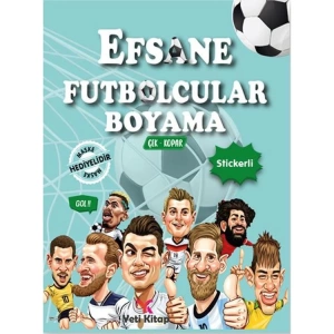 EFSANE FUTBOLCULAR BOYAMA KİTABI