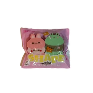 GIPTA K235800 SHAPE HAMBURGER RENKLİ SİLGİ 2Lİ PAKET