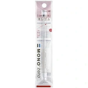 TOMBOW MONO ZERO YUVARLAK UÇ YEDEK SİLGİ 2Lİ