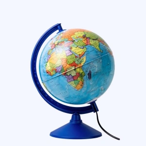 GÜRBÜZ 20 CM SİYASİ IŞIKLI KÜRE