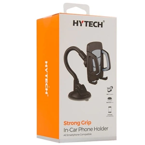 HYTECH HY-XH20 VANTUZ + BRAKETİ 360 DERECE SİYAH/MAVİ TELEFON TUTUCU