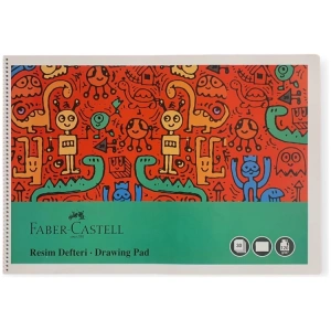 FABER PP KAPAK EĞLENCELİ RESİM DEFTERİ 25x35 30YP.
