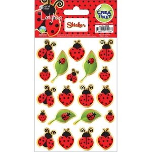 CREA YALDIZLI ÇIKARTMA - UĞUR BÖCEĞİ 1228