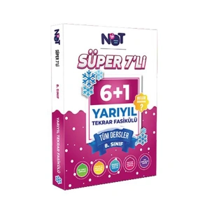 BİNOT 8. SINIF TÜM DERSLER SÜPER 7Lİ YARIYIL TEKRAR FASİKÜLÜ