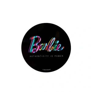 MACMUG BAL-381099 BARBIE AUTHENTICIY İS POWER SİYAH BARDAK ALTLIĞI