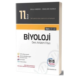 EİS 11. SINIF BİYOLOJİ DERS ANLATIM FÖYÜ