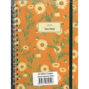 VICTORIAS JOURNALS 0052 17x24cm SPİRALLİ SERT KAPAK 90gr. 96YP. NOKTALI DEFTER