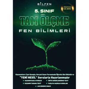 BİLFEN 5. SINIF FEN BİLİMLERİ TAM ÖLÇME