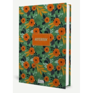 KORİDOR NOTEBOOK 14X20cm BEZ CİLT KAPAKLI ÇİZGİLİ DEFTER - 12