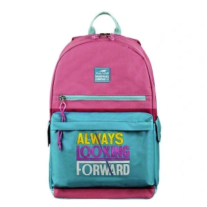 MİKRO PT5216 PANTHER ALWAYS LOOKING 4 BÖLMELİ SIRT ÇANTASI PEMBE