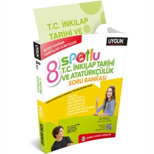 SADIK UYGUN YAYINLARI 8. SINIF T.C İNKILAP TARİHİ VE ATATÜRKÇÜLÜK SPOTLU SORU BANKASI