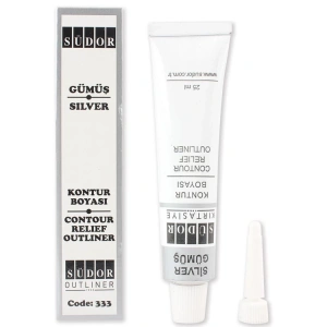 SÜDOR 331 KONTUR BOYASI GÜMÜŞ 25 ml