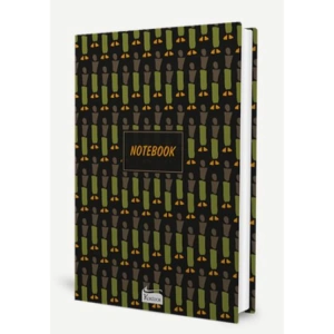 KORİDOR NOTEBOOK 14X20cm BEZ CİLT KAPAKLI ÇİZGİLİ DEFTER - 5