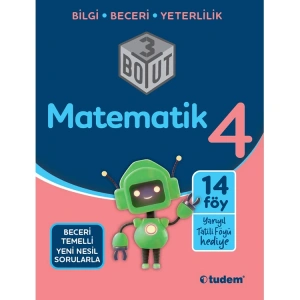 TUDEM 4. SINIF MATEMATİK 3 BOYUT