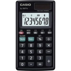 CASIO SL-797TV CEP TİPİ 8 HANE HESAP MAKİNESİ
