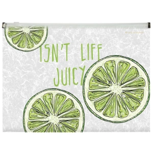 BRUNO VISCONTİ 14-037/05  A4  FERMUARLI KİLİTLİ DOSYA FRESH AND FRUITY LIME