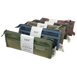 DK JFR-6661 İKİ GÖZLÜ FİLE KALEM ÇANTASI