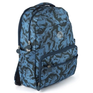 FENERBAHÇE 23707 KAMUFLAJ PATTERN GRİ BASKILI SIRT ÇANTASI LACİVERT