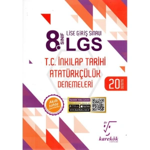 KAREKÖK 8. SINIF LGS T.C İNKILAP TARİHİ VE ATATÜRKÇÜLÜK DENEMELERİ
