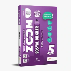 GÜNAY 5. SINIF ZOOM SERİSİ SOSYAL BİLGİLER SORU BANKASI