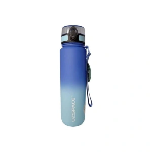 UZSPACE 3038-6 TRITAN MATARA 1000 ML  BLUE- LIGHT BLUE