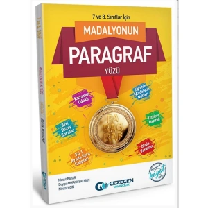 GEZEGEN 7. VE 8. SINIFLAR İÇİN MADALYONUNU İKİ YÜZÜ
