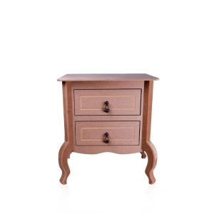 TEKNOPOİNT AHŞAP HOBİ İKİ ÇEKMECELİ KOMİDİN