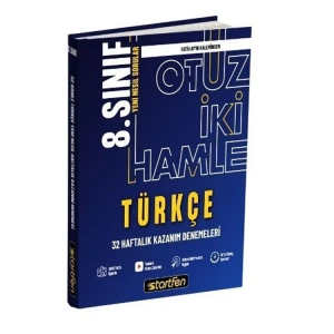 STARTFEN 8. SINIF TÜRKÇE 32 HAMLE HAFTALIK KAZANIM DENEMELERİ
