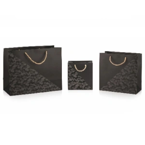 GIPTA B6 CAMOUFLAGE SİYAH HEDİYELİK KARTON ÇANTA BG8189