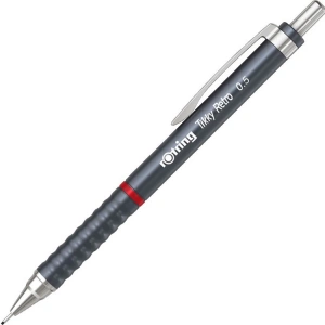 ROTRING TIKKY RETRO VERSATIL KALEM METALİK GRİ 0.5mm