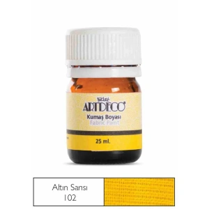 ARTDECO KUMAŞ BOYASI 25 ML. ALTIN SARISI  Y-010A-102