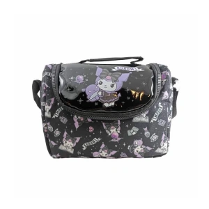 TMN 591648 KUROMI OMUZ ASKILI TEK GÖZLÜ BESLENME ÇANTASI 2732 LİLA-SİYAH