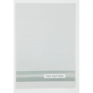 DİLMAN PAY DEFTERİ KARTON KAPAK 40YP. NUMARALI