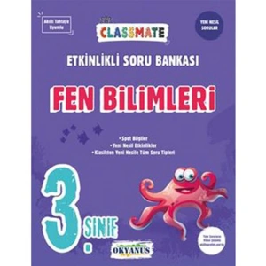 OKYANUS  3. SINIF CLASSMATE FEN BİLİMLERİ ETKİNLİKLİ SORU BANKASI