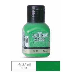 ARTDECO AKRİLİK BOYA 25 ML. MİSTİK YEŞİL 070A-3024