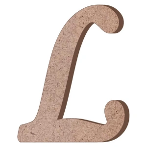 TEKNOPOİNT AHŞAP HR15 18mm.AYAKTA DURAN HARF L