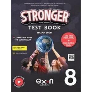 EX-N PUBLISHING 8.SINIF STRONGER WİTH ENGLİSH TEST BOOK