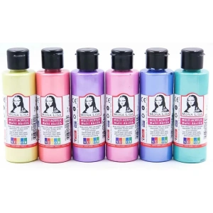 SÜDOR SD1006I İNCİ MULTİ AKRİLİK BOYA SET 70ml.6 RENK