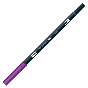 TOMBOW BRUSH ABT 665 GRAFİK KALEMİ PURPLE