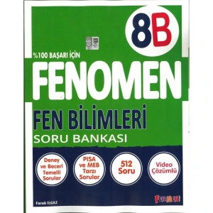 FENOMEN  8. SINIF  FEN BİLİMLERİ B SORU BANKASI
