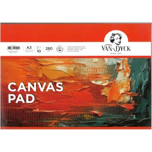 VAN DYCK VDCP-2129 CANVAS PAD / TUVAL BEZİ  A3 280 GR. 10 YP