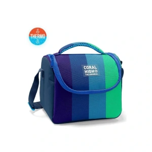 CORAL HIGH 11797 KIDS RENKLİ ÇİZGİLİ THERMO BESLENME ÇANTASI
