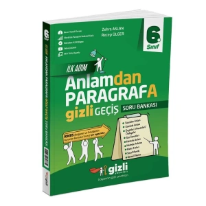 GİZLİ 6. SINIF İLK ADIM ANLAMDAN PARAGRAFA GİZLİ GEÇİŞ SORU BANKASI - 2024
