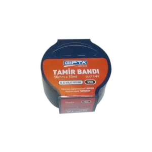 GIPTA BANT-ASKILI - TAMİRAT BANDI - 50 MMX10M SİYAH