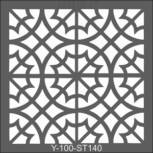 ARTDECO STENCİL 30X30CM FAS BORDÜR-2  140