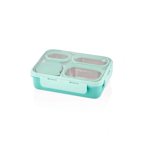 UZSPACE VGN-7099 4 BÖLMELİ PASLANMAZ ÇELİK YEMEK KABI - LUNCH BOX 800 ML