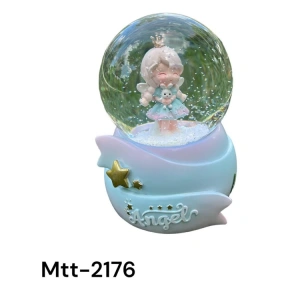 MOTTO MTT-2176 PİLLİ IŞIKLI MÜZİKLİ ÜFLEMELİ KAR KÜRESİ BÜYÜK BOY -  ANGEL