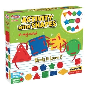 DEDE 03674 KUTULU ŞEKİLLERLE AKTİVİTE 156 PARÇA